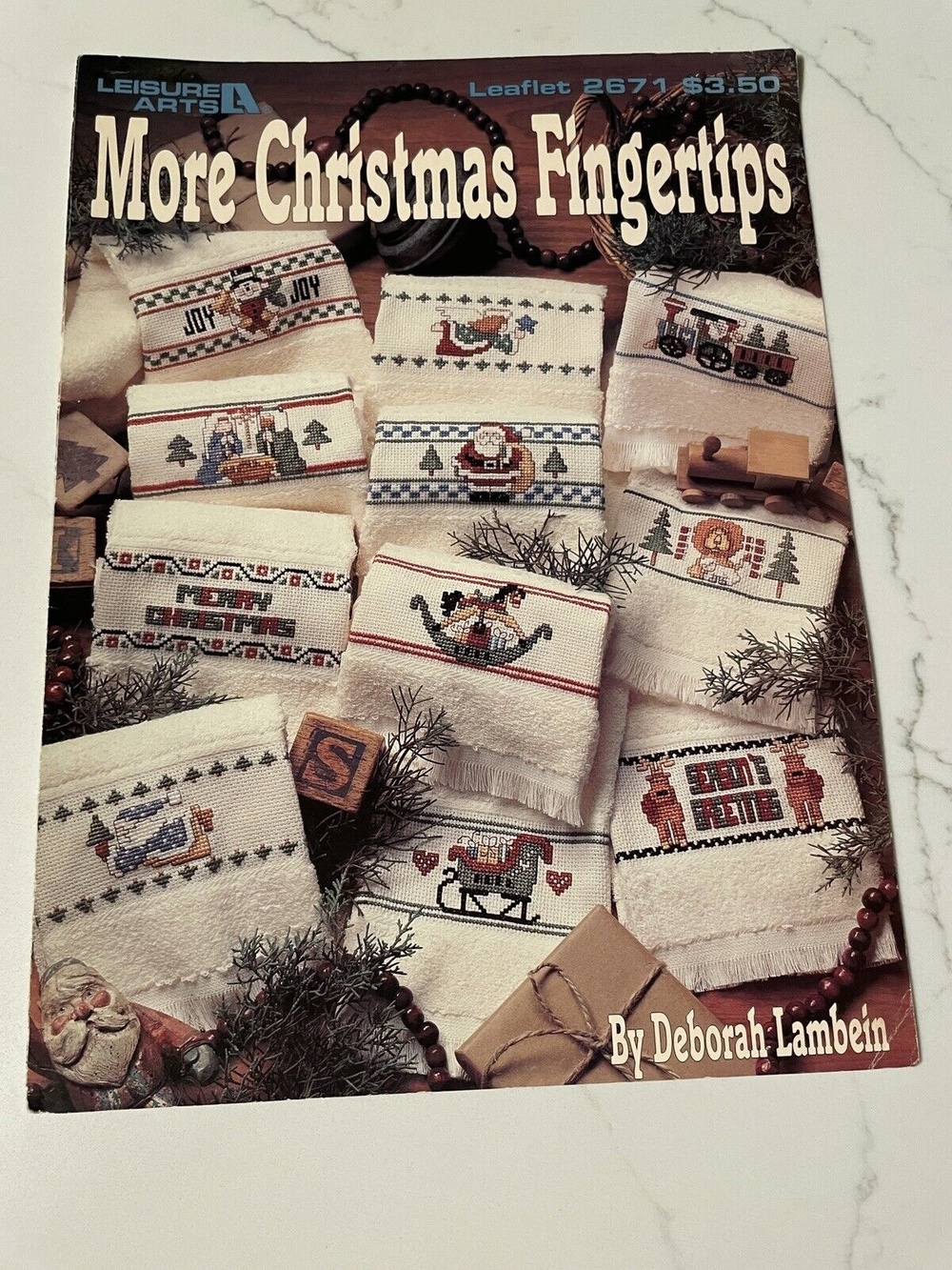 Cross Stitch Chart Leisure Art More Christmas Fingertips Deborah Lambein  267